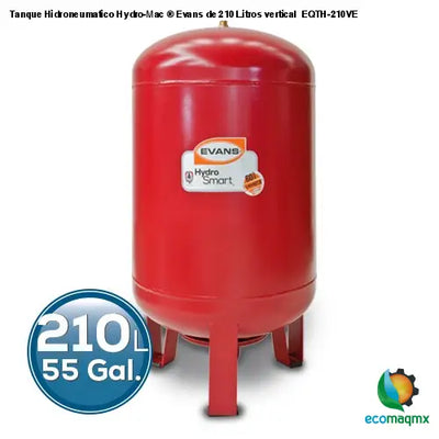 Tanque Hidroneumatico Hydro-Mac ® Evans de 210 Litros