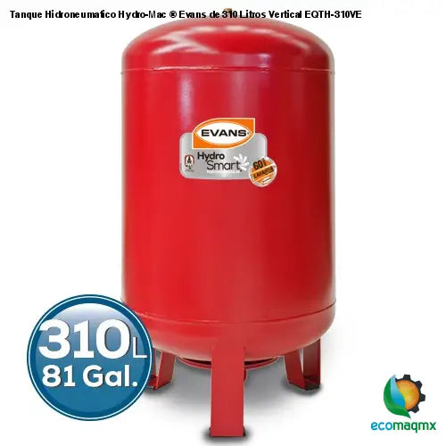 Tanque Hidroneumatico Hydro-Mac ® Evans de 310 Litros