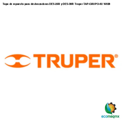 Tapa de repuesto para desbrozadoras DES-26R y DES-30R Truper