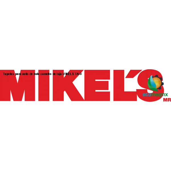 Tapetes para auto de hule camello de lujo MIKELS TA-3