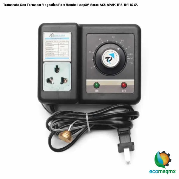 Termosato Con Termopar Magnetico Para Bomba Loop3V Marca