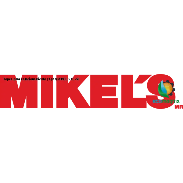 Topes para estacionamiento (1 par) MIKELS TE-55