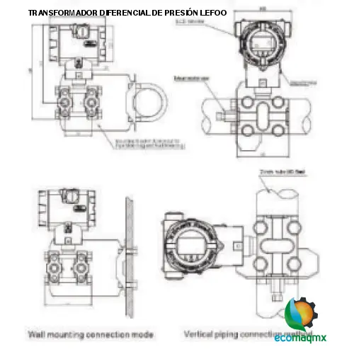 TRANSFORMADOR DIFERENCIAL DE PRESIÓN LEFOO