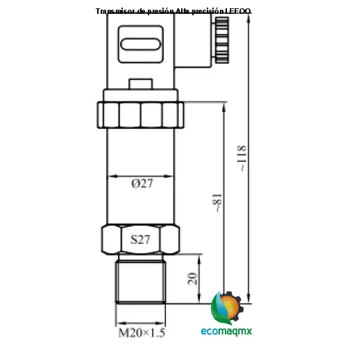 Transmisor de presión Alta precisión LEFOO