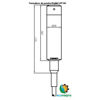 Transmisor de presión Digital LEFOO