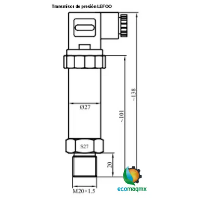 Transmisor de presión LEFOO