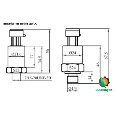 Transmisor de presión LEFOO
