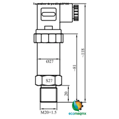 Transmisor de presión LEFOO