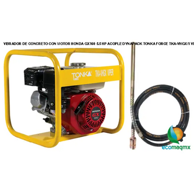 VIBRADOR DE CONCRETO CON MOTOR HONDA GX160 5.5 HP ACOPLE