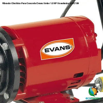 Vibrador Electrico Para Concreto Evans Motor 1.5 HP