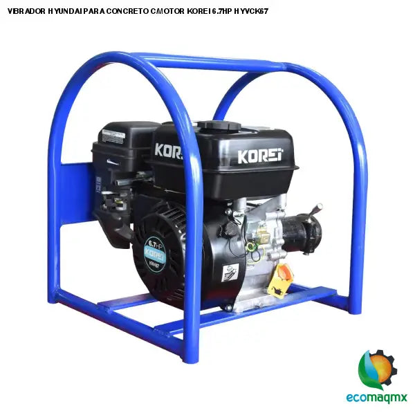 VIBRADOR HYUNDAI PARA CONCRETO C/MOTOR KOREI 6.7HP HYVCK67